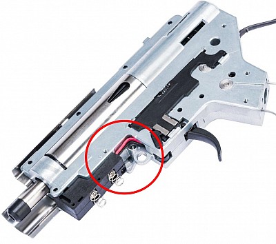 Kabeláž pro GelBlaster zásobník