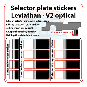 Nálepka na kulisu pro Leviathan - V2 optical
